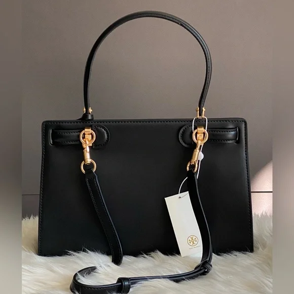 55814 - Tory Burch Lee Radziwill Small Satchel - Picture 5 of 14